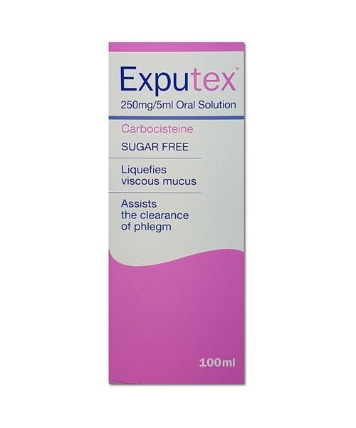Exputex Sugar Free Cough Syrup
