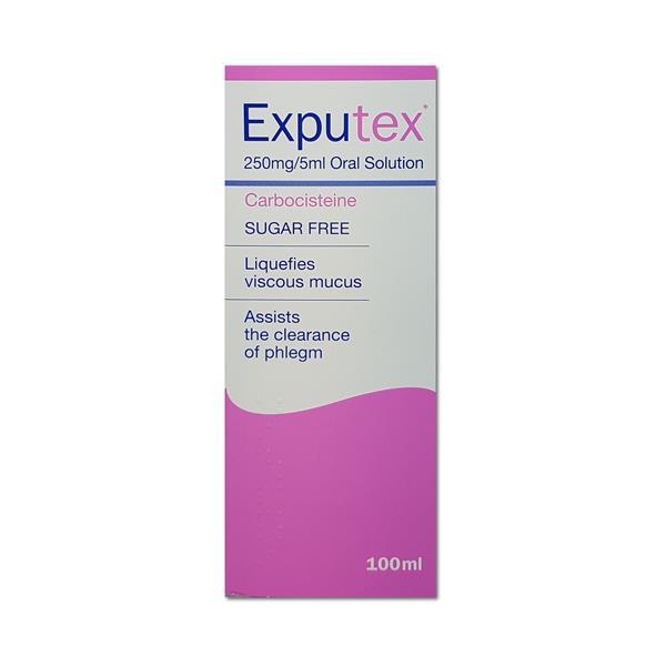 Exputex Sugar Free Cough Syrup