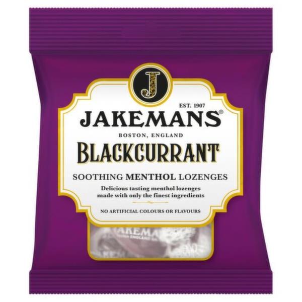 Jakemans Blackcurrant Soothing Menthol Throat Lozenges - 73g