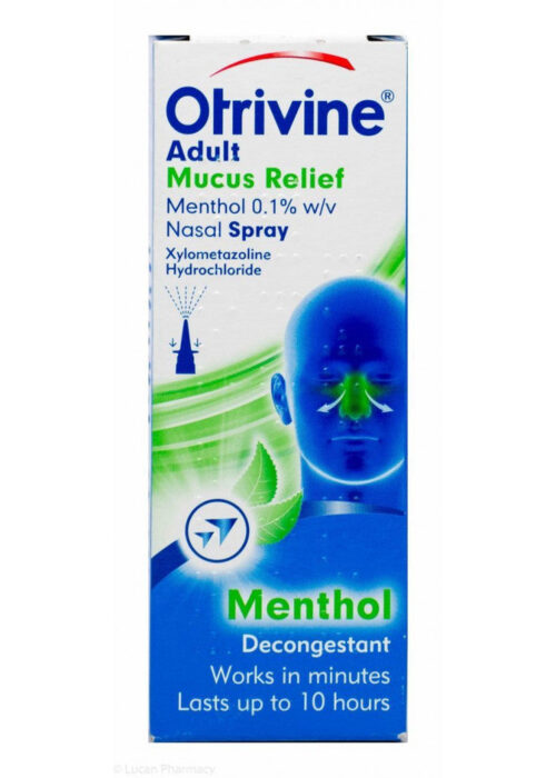 Otrivine Adult Mucus Relief 0.1% Nasal Spray