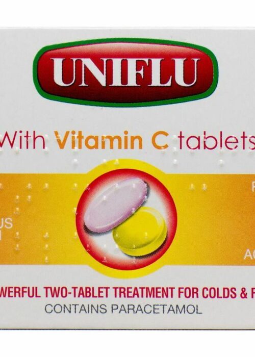 Uniflu Plus Vitamin C - 24 Tablets